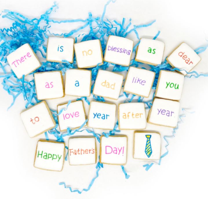 Fathers Day CookieGram 2