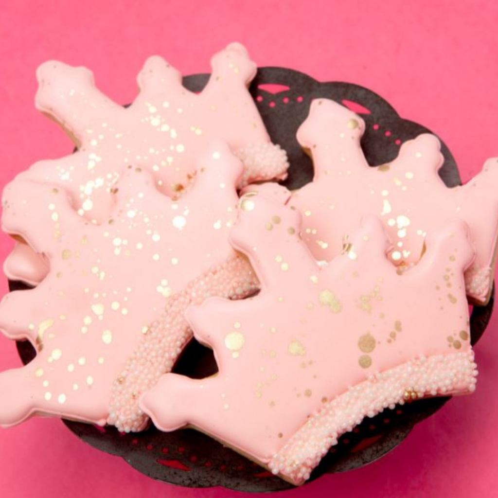 Princess Tiara Cookies Whimsical Sweets