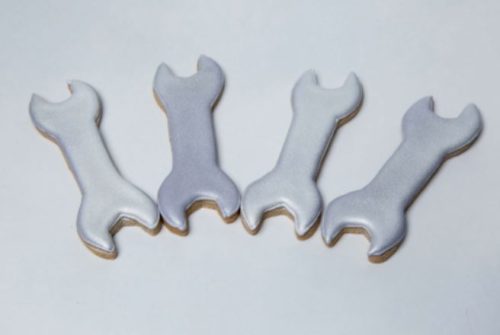 Wrench Cookies