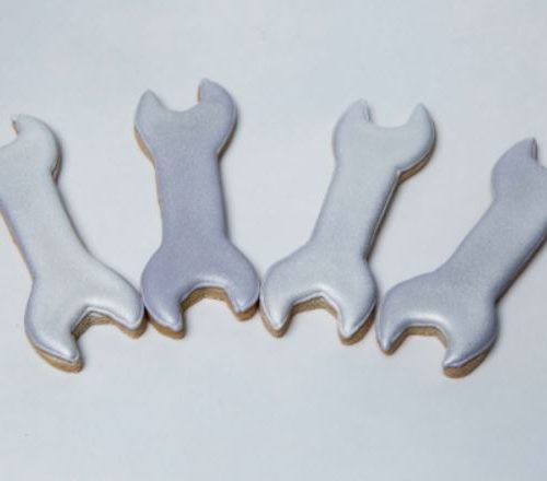 Wrench Cookies
