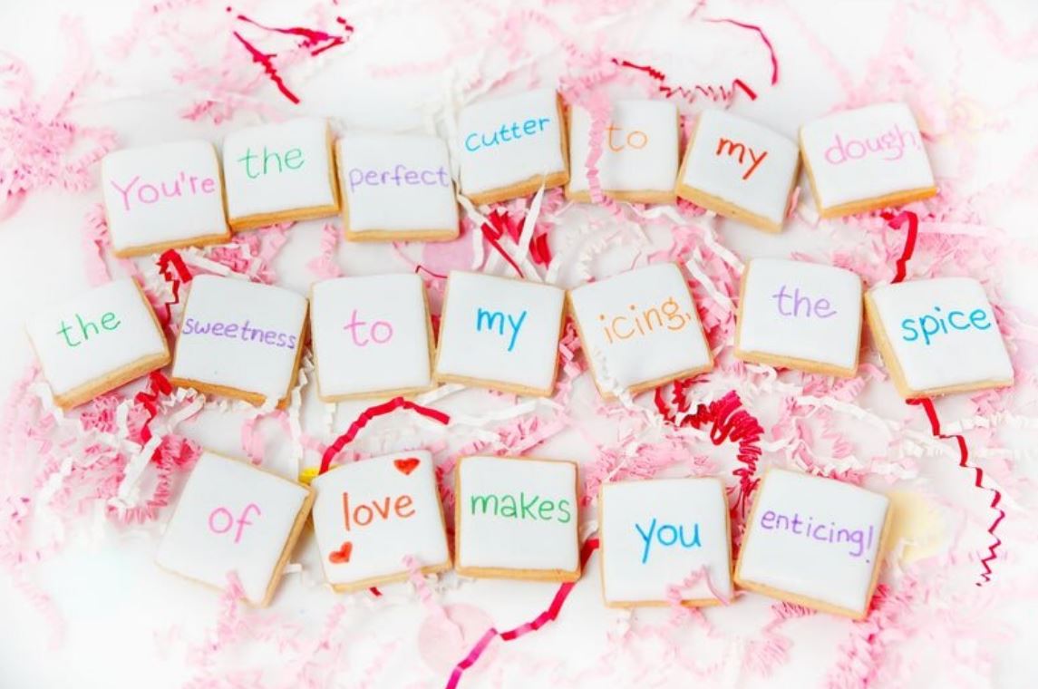 Valentines Day CookieGram Classic 1