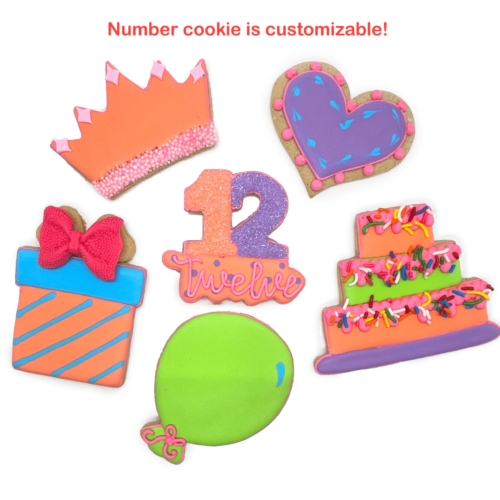 Birthday Cookie Kit Coral