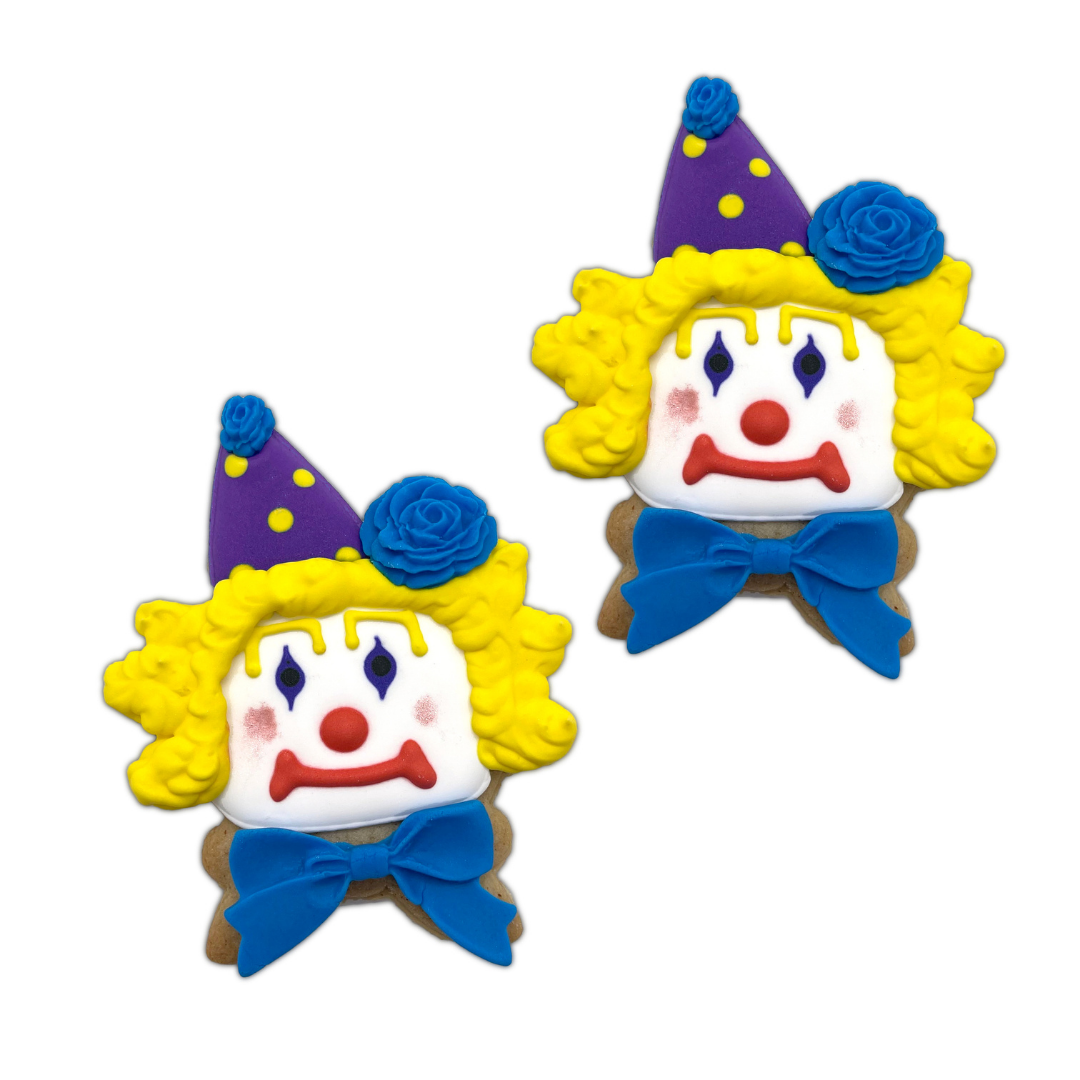 Clown Cookies Purim